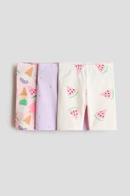 H&M 3-pack cotton bike shorts