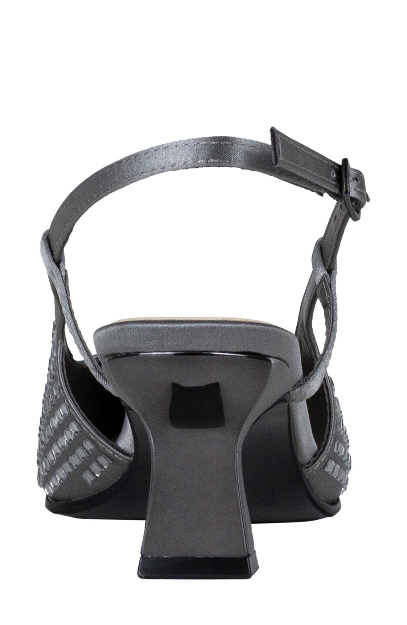 LADY COUTURE Shananr Slingback Pump, Alternate, color, Pewter