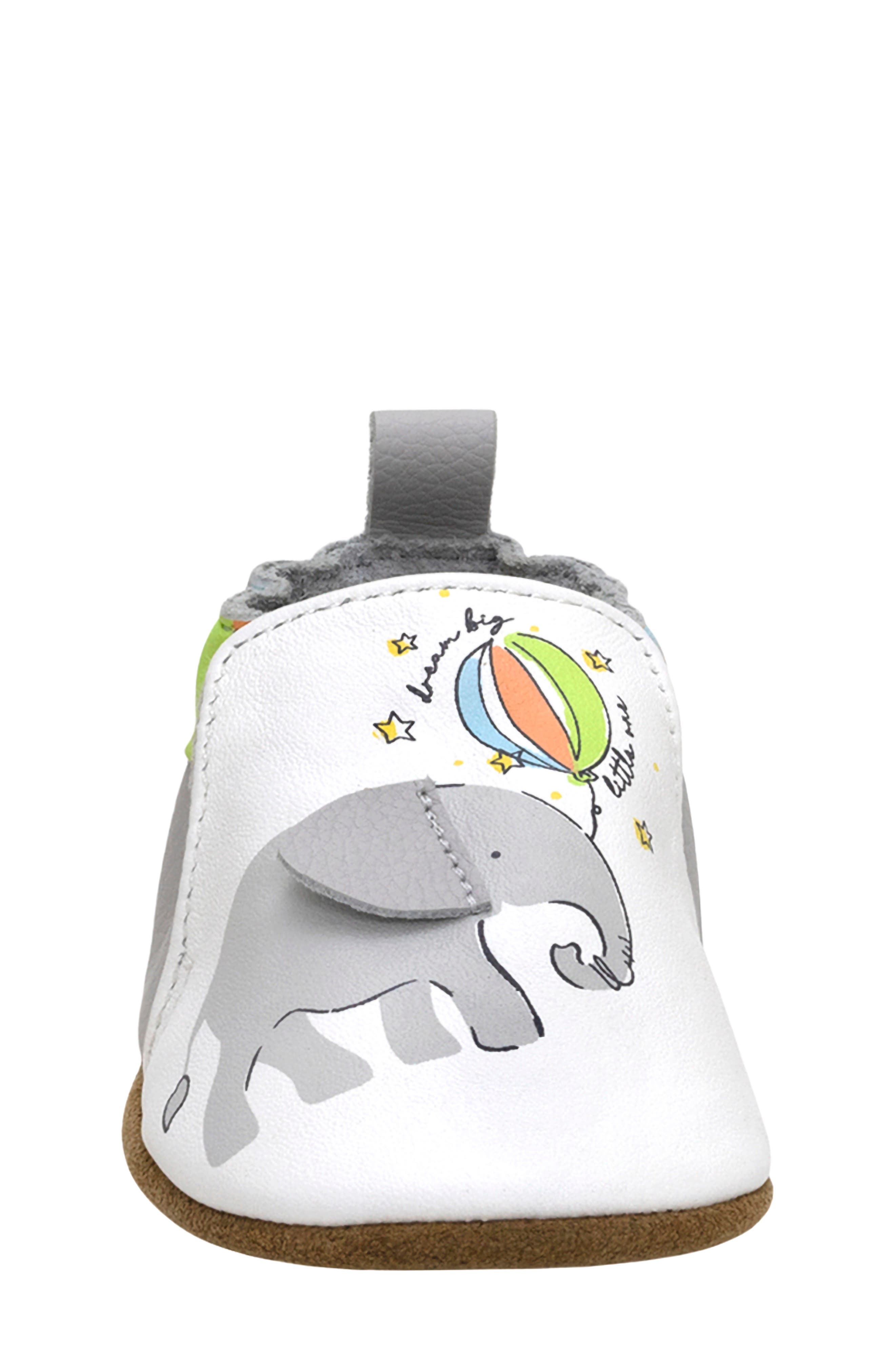 Robeez<sup>®</sup> Little One Crib Shoe, Alternate, color, 