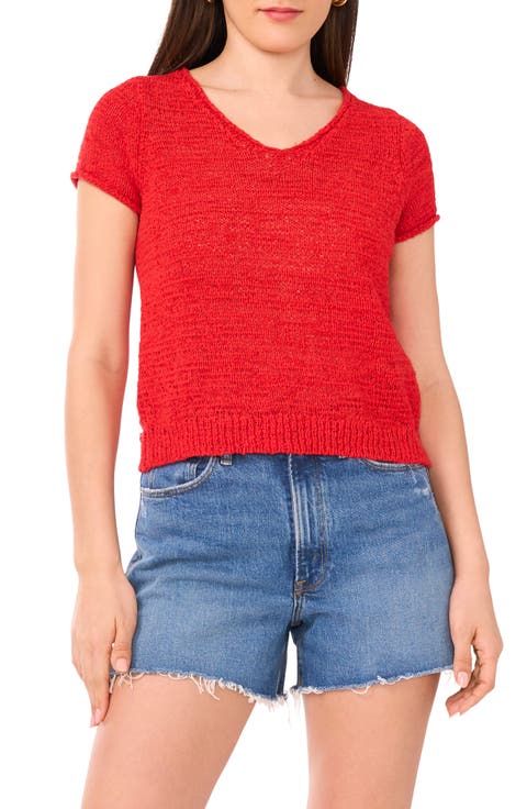 ヴィンスカムート Vince Camuto Button-Down Two-Pocket Tunic レディース シャツ トップス Orange Fl Shop Orange Vince Camuto Online | Nordstrom