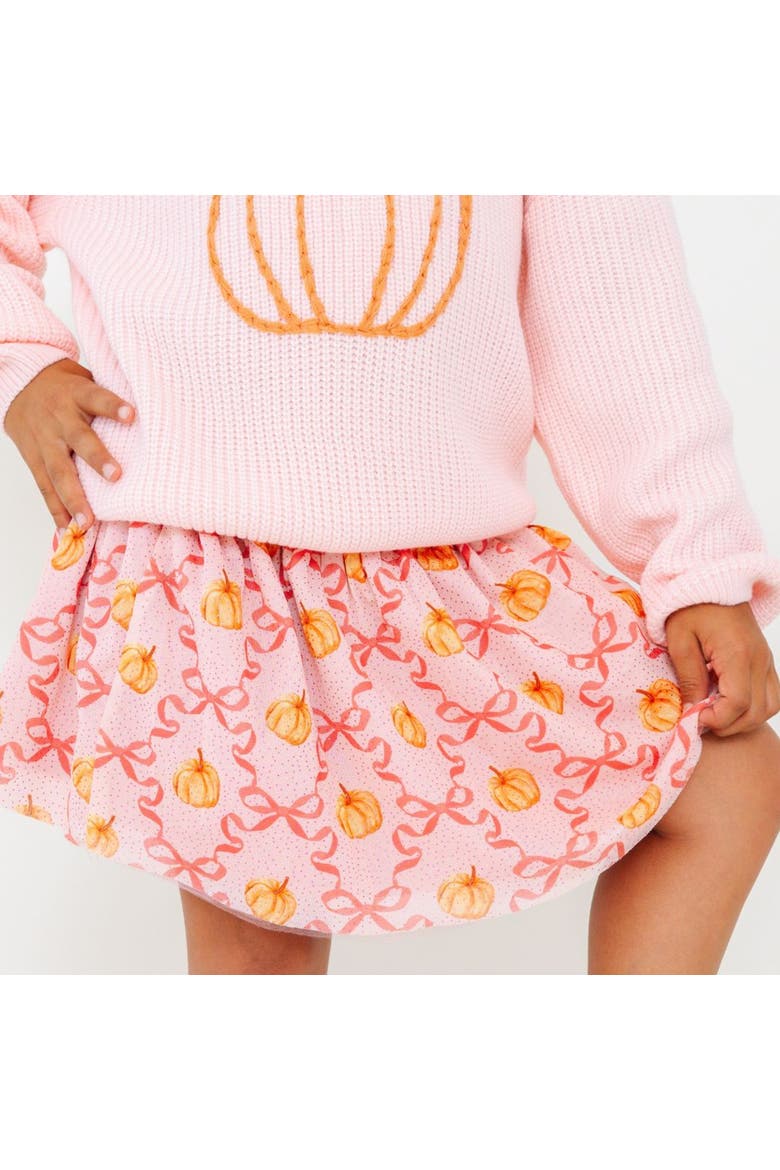 Pumpkin Trellis Tutu, Alternate, color, Pink