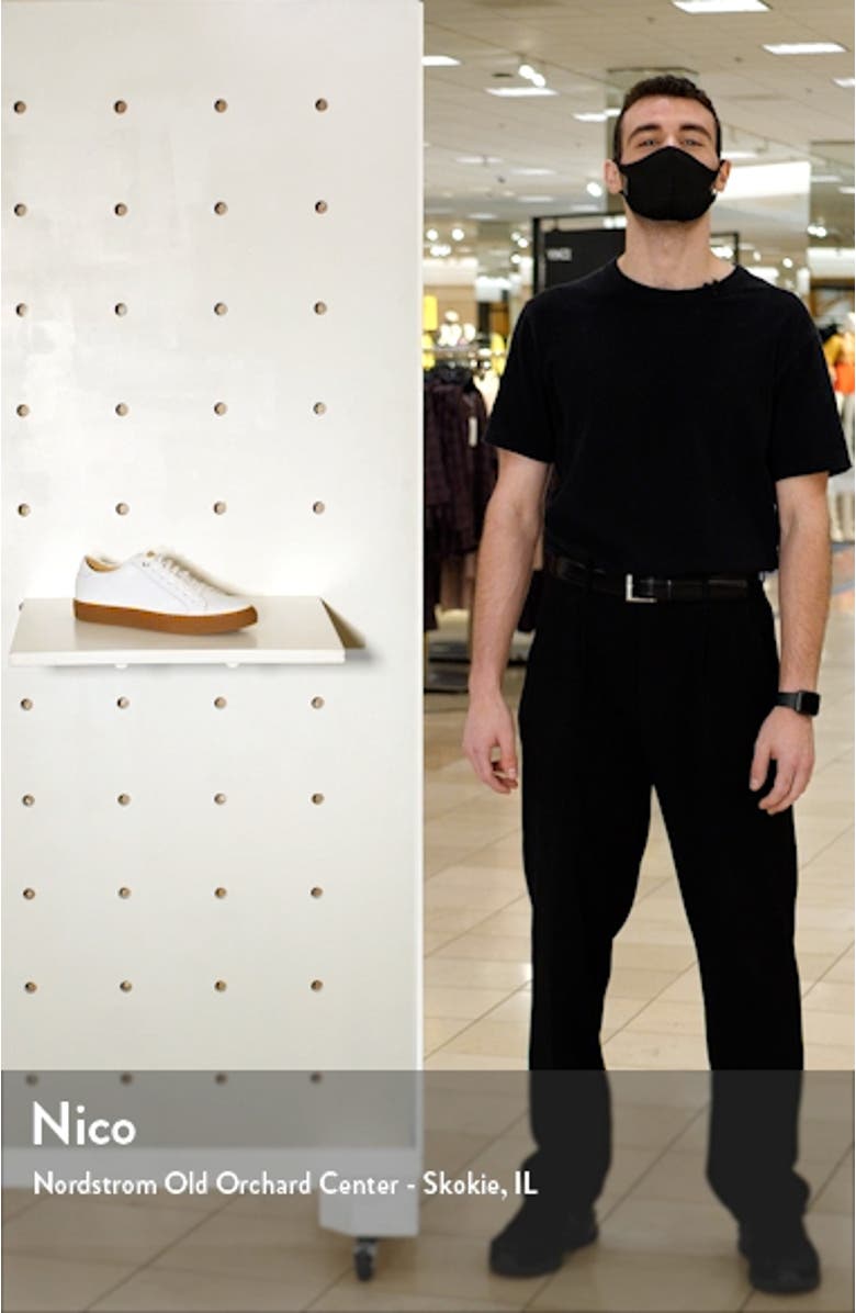 Low Top Leather Sneaker, sales video thumbnail