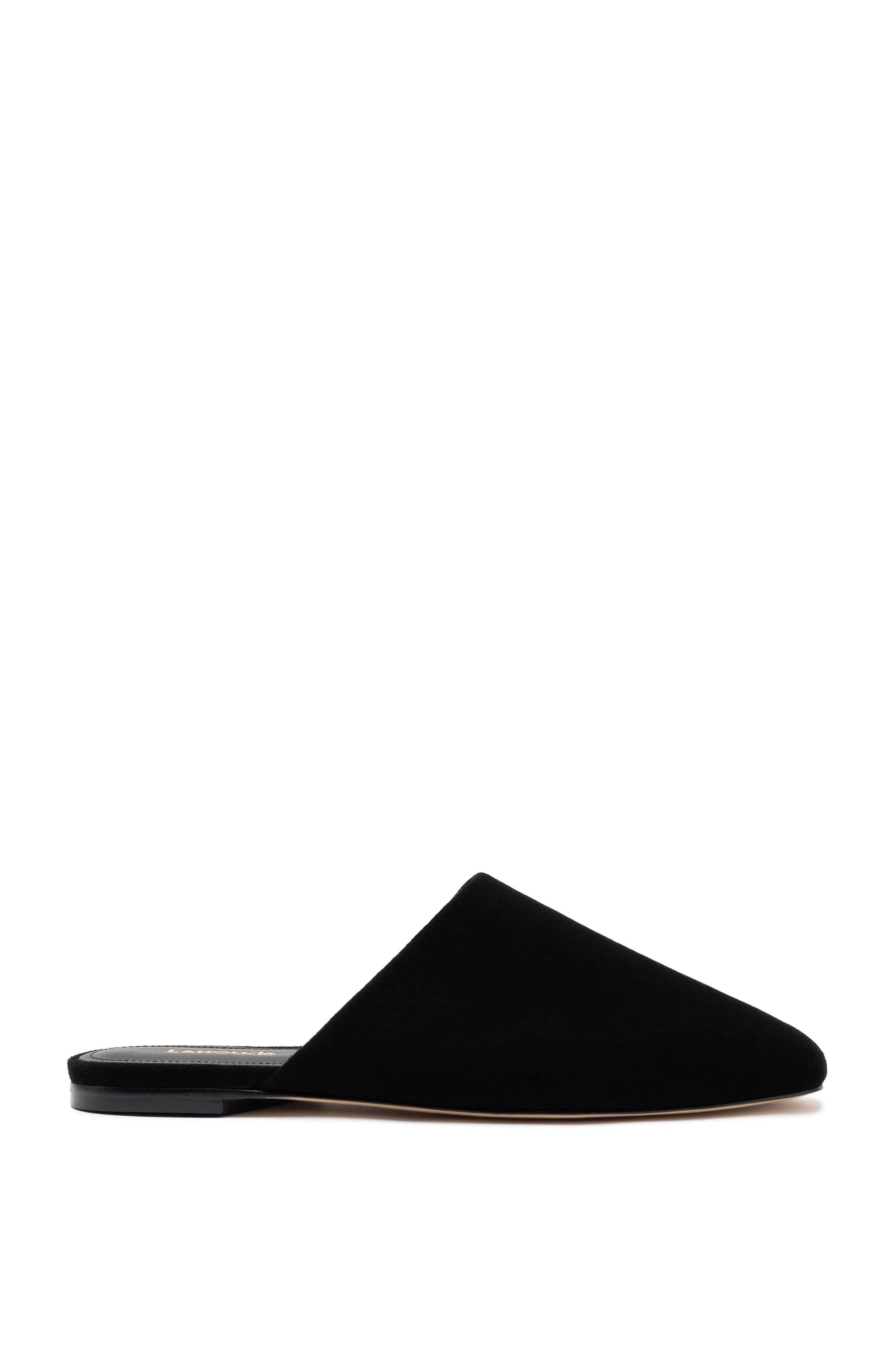 Venice Flat Mule and Pouch Kit, Main, color, Black