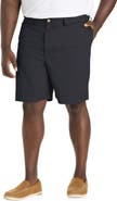 Harbor Bay by DXL Big & Tall Waist-Relaxer Cotton Shorts