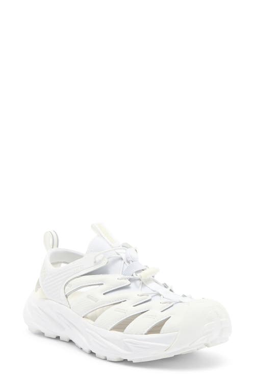 Hoka U Hopara Sneakers In White/white