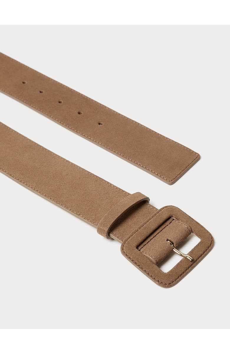 Marina Rinaldi Olmo Suede Belt, Alternate, color,