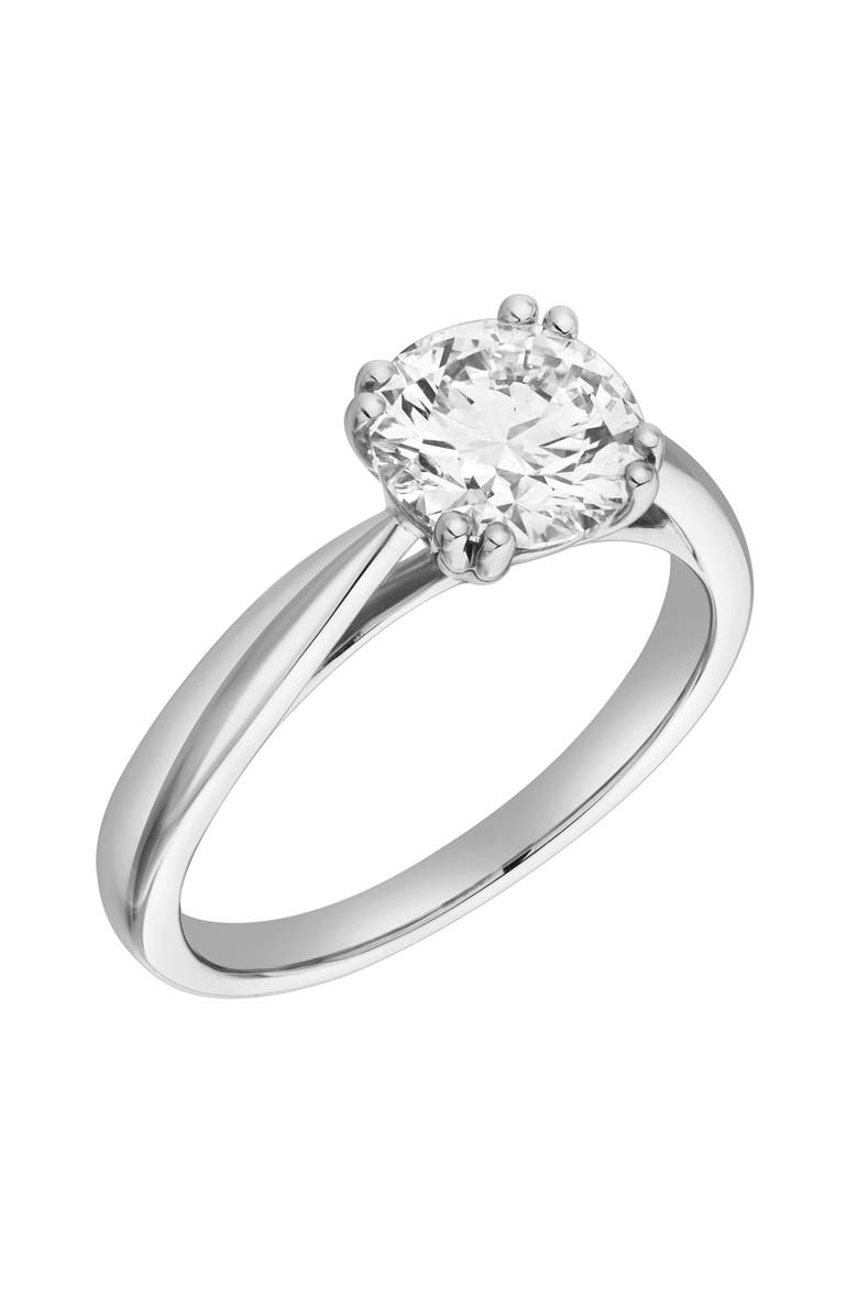 LuvMyJewelry Velora 14K Gold Round Lab Grown Diamond Solitaire Ring - 1.5 Ct, Alternate, color,