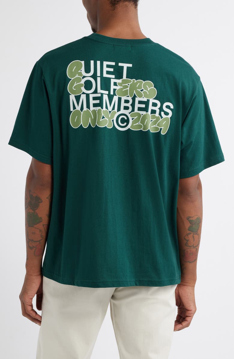 Quiet Golf Members Only Graphic T-Shirt, Alternate, color, 
