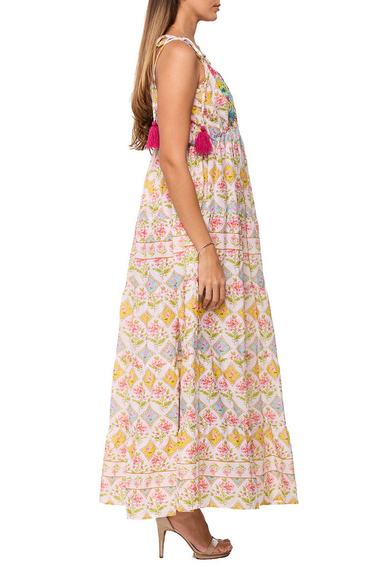 Cover-Up Maxi Dress, Alternate, color, PASTEL YELLOW