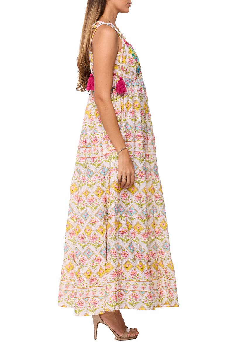 RANEES Cover-Up Maxi Dress, Alternate, color, Pastel Yellow