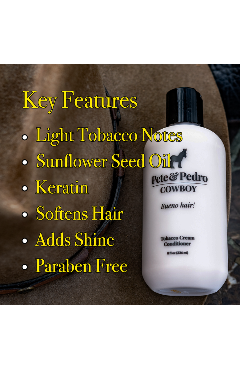 Pete & Pedro Cowboy Tobacco Cream Conditioner, Alternate, color, NO COLOR