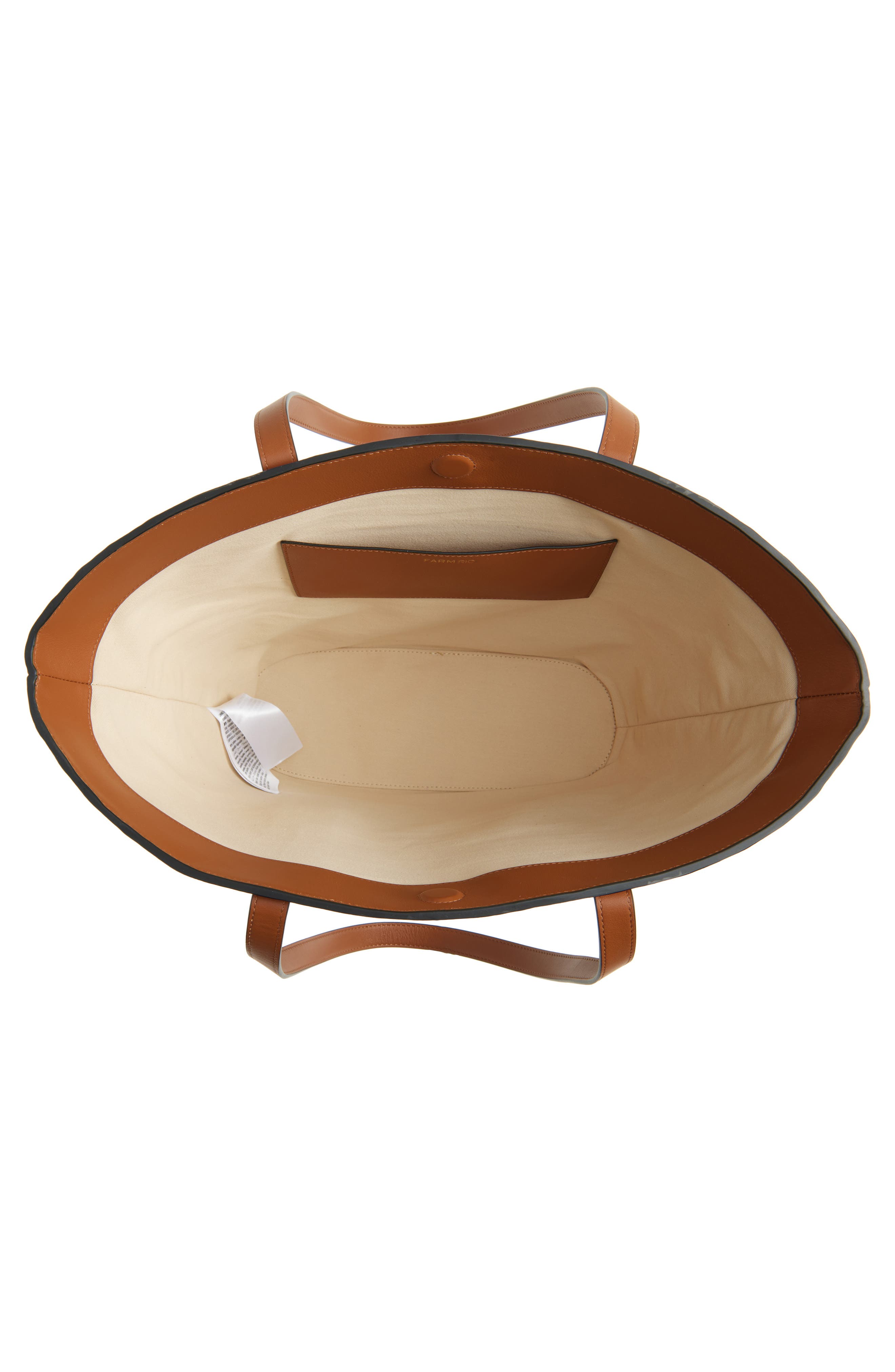 FARM Rio Large Embroidered Raffia Basket Tote, Alternate, color, Natural Raffia And Black