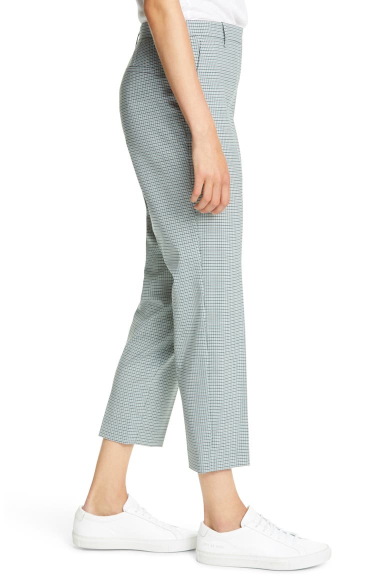 Treeca 4 Wool Blend Crop Trousers, Alternate, color, BLUE MULTI