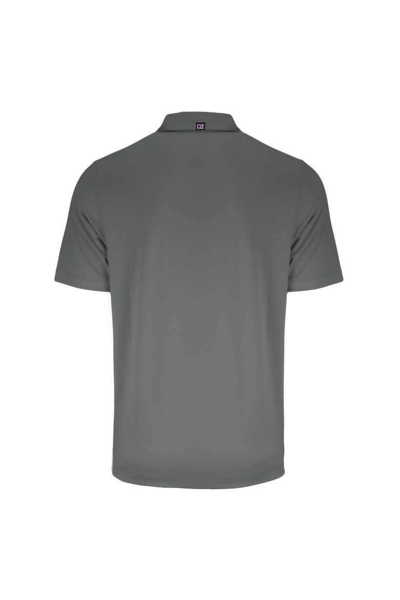 Men's Cutter & Buck Gray Memphis Tigers Big & Tall Forge Eco Stretch Recycled Polo, Alternate, color, Gray