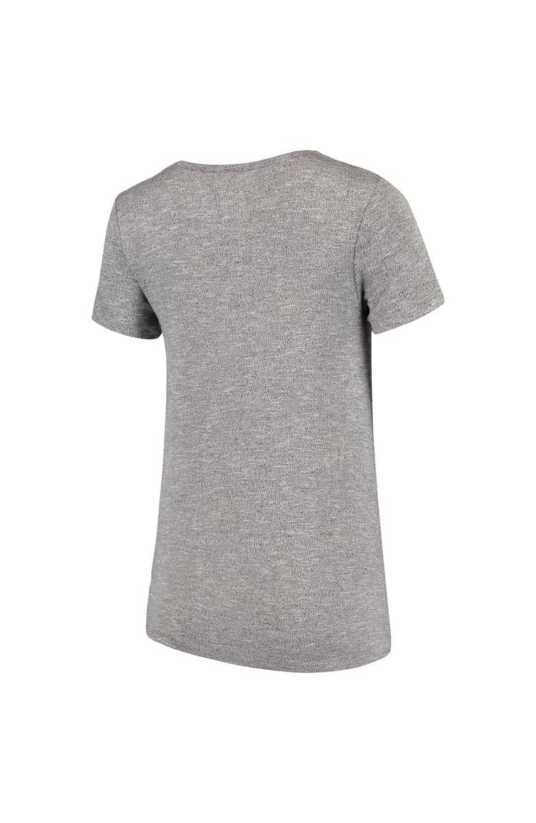 CONCEPTS SPORT Women's Concepts Sport Gray Real Salt Lake Layover Knot Tri-Blend T-Shirt, Alternate, color, 