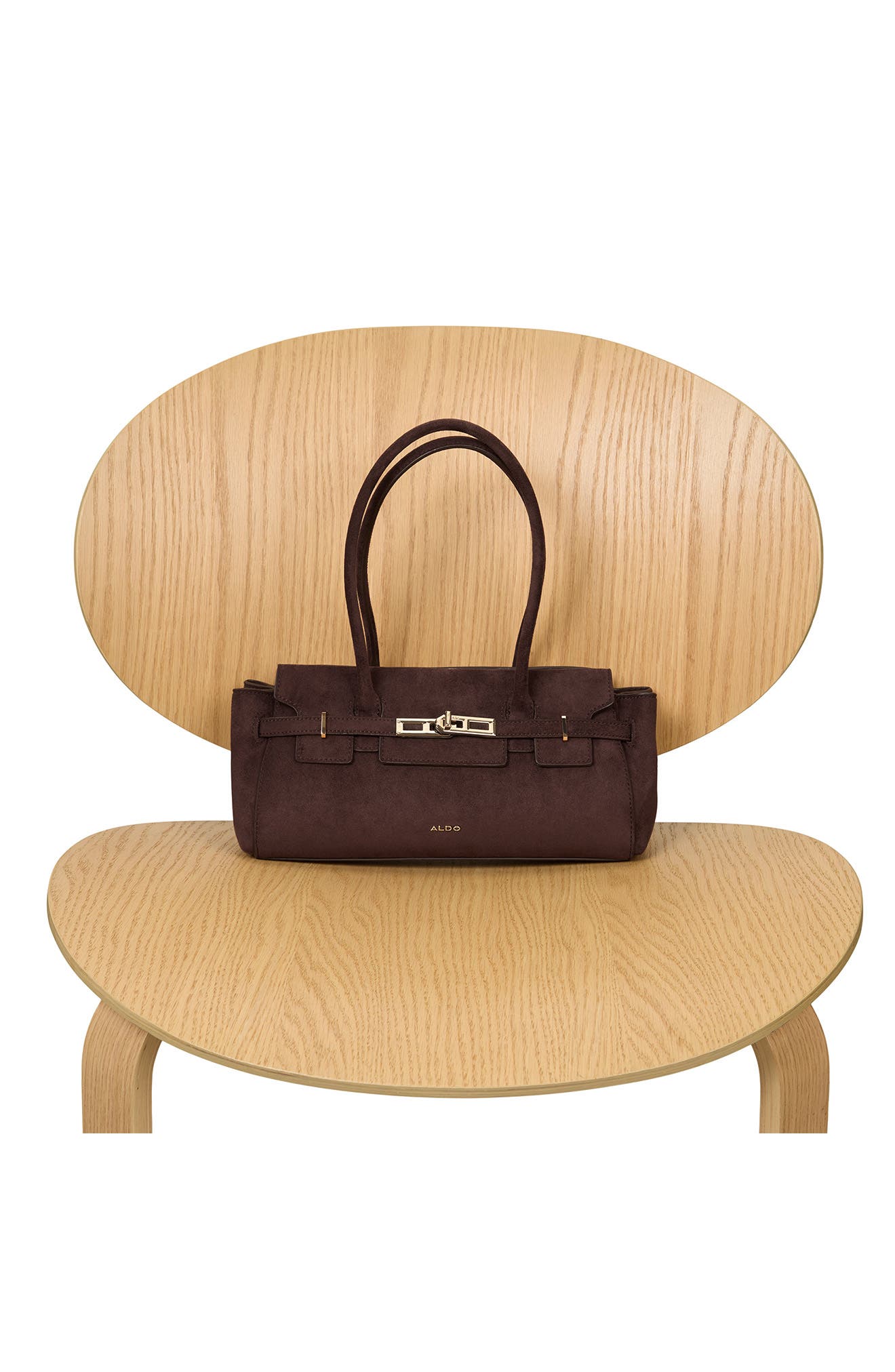 Latissee Faux Snakeskin Satchel, Alternate, color, BROWN