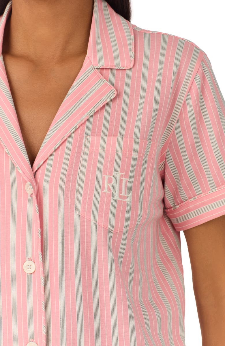 Lauren Ralph Lauren Print Short Pajamas, Alternate, color, 