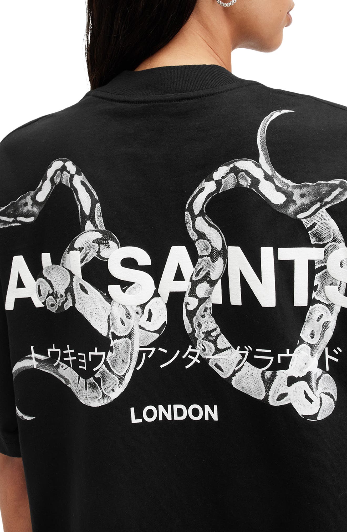 AllSaints Ceremony Etta Graphic T-Shirt (Women) | Nordstromrack