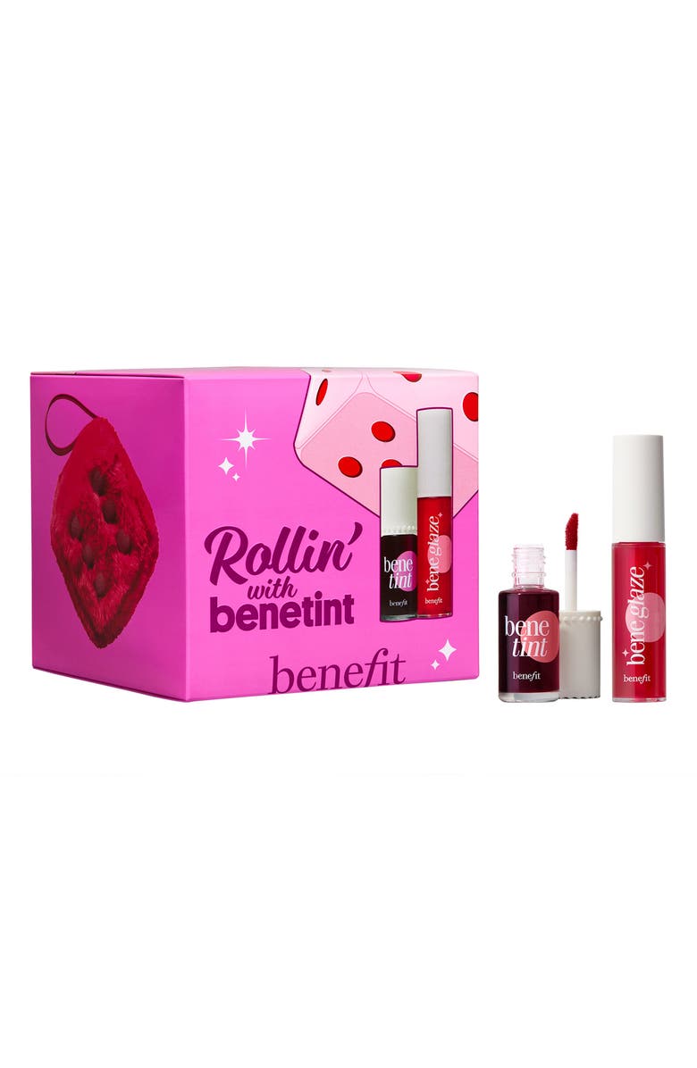 Benefit Cosmetics Rollin' With Benetint 3-Piece Lip & Cheek Gift Set $57 Value, Main, color, 