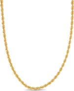 Bony Levy Men's 14K Gold Rope Chain Necklace, 3.7mm (Online Trunk Show)