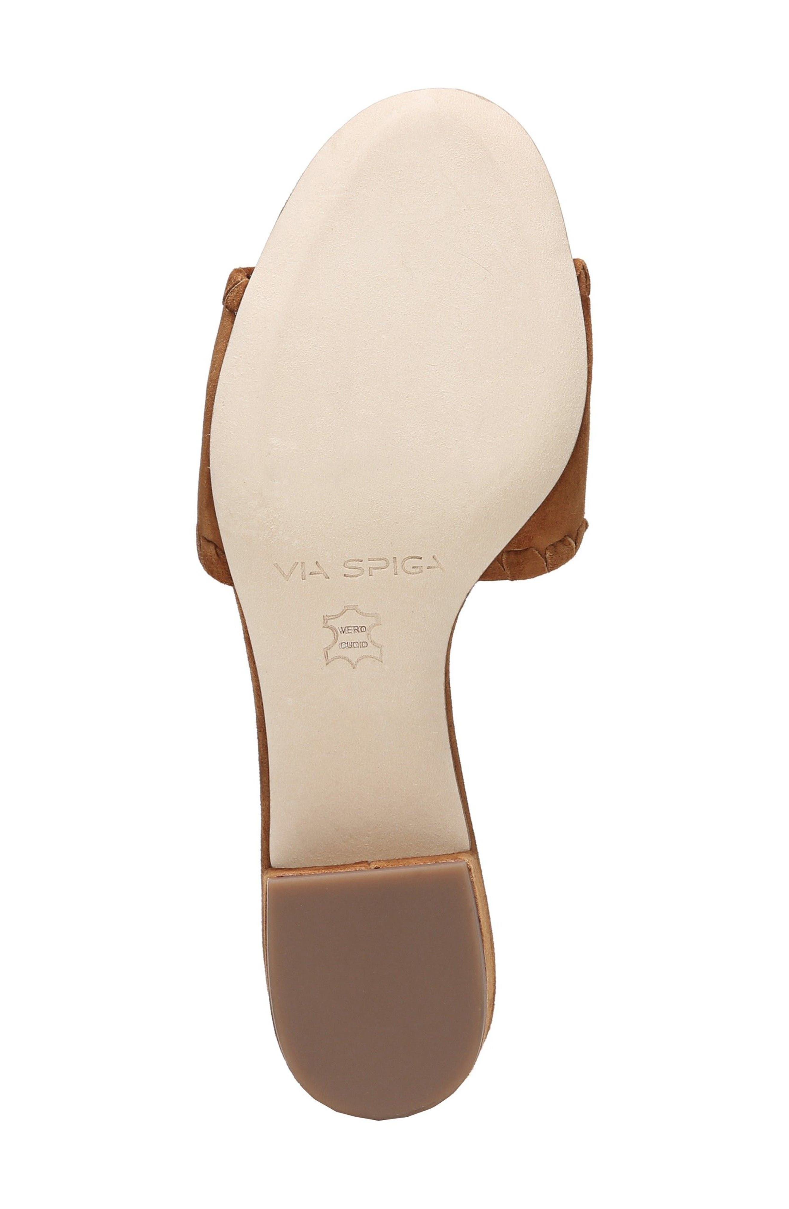 Gwendolyn Slide Sandal, Alternate, color, TAWNY SUEDE