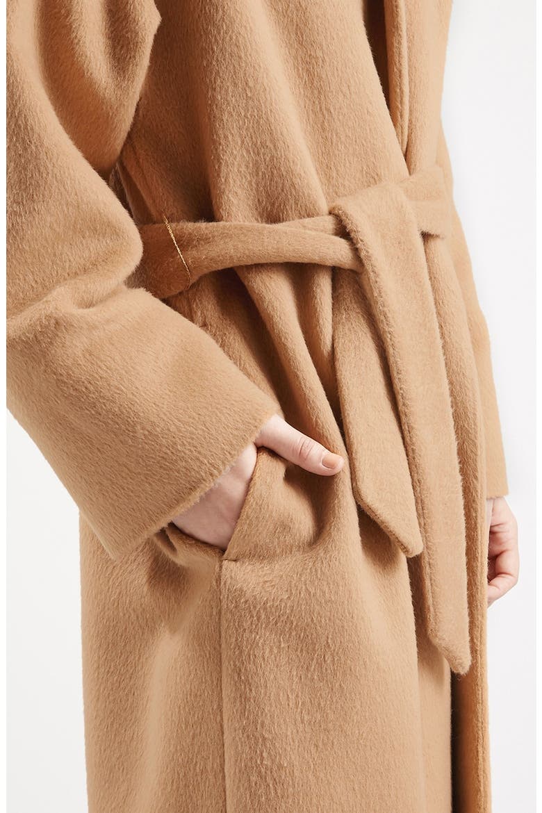 Long Belted Coat, Alternate, color, CAMEL