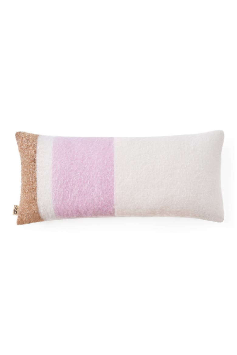 Simona Accent Pillow, Main, color, ROSETTA STRIPE