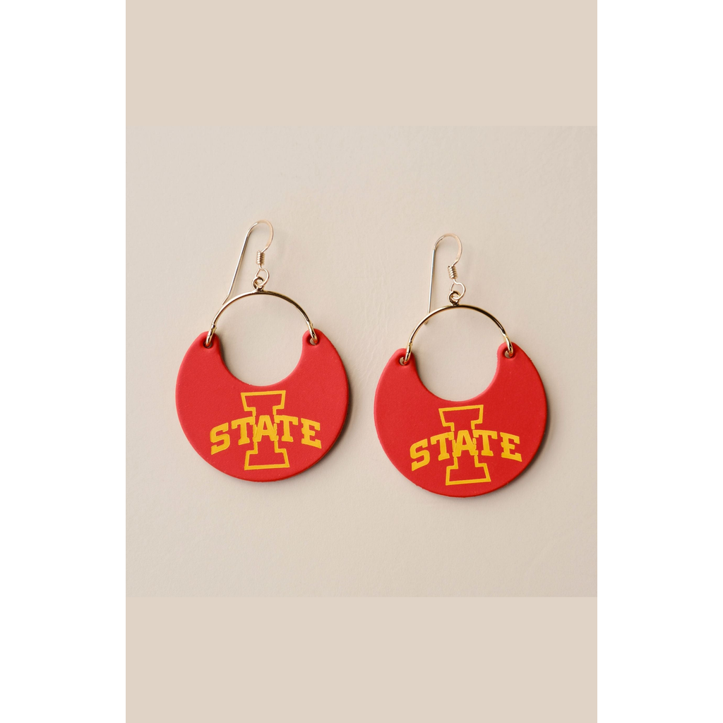 Nickel & Suede University Ninas Earrings In Multi
