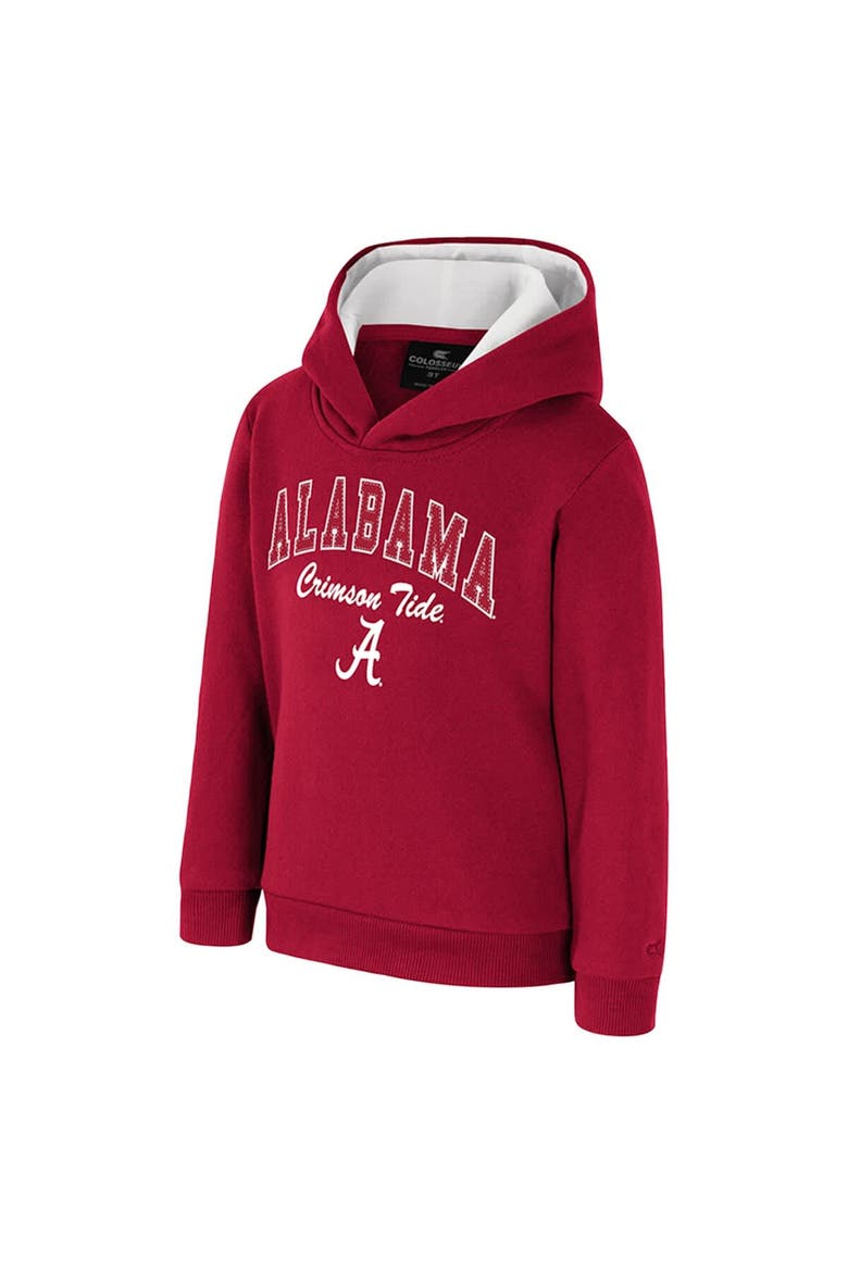 Toddler Colosseum Crimson Alabama Crimson Tide Centauri Pullover Hoodie, Alternate, color, Crimson