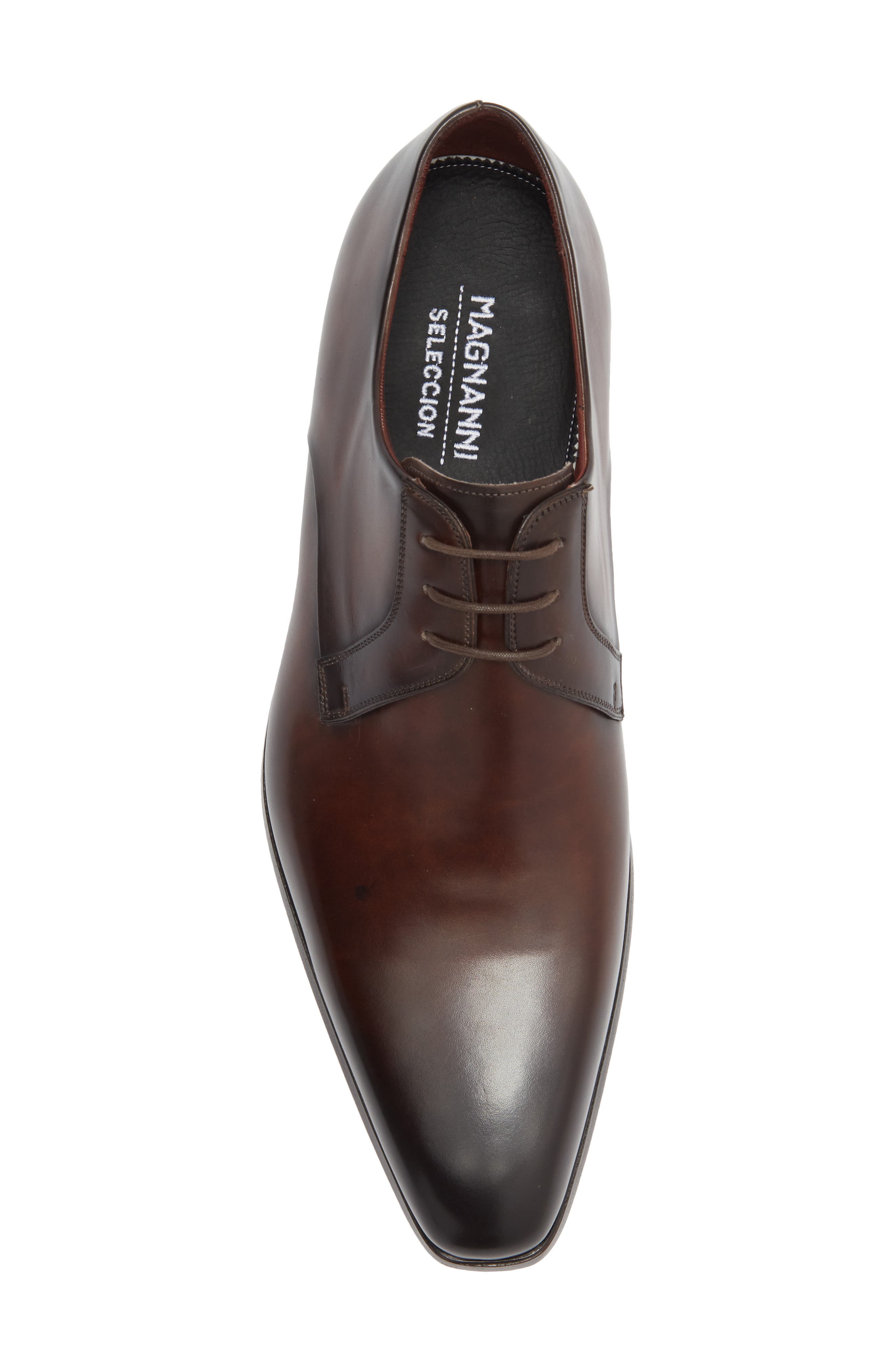 Plain Toe Derby, Alternate, color, BROWN