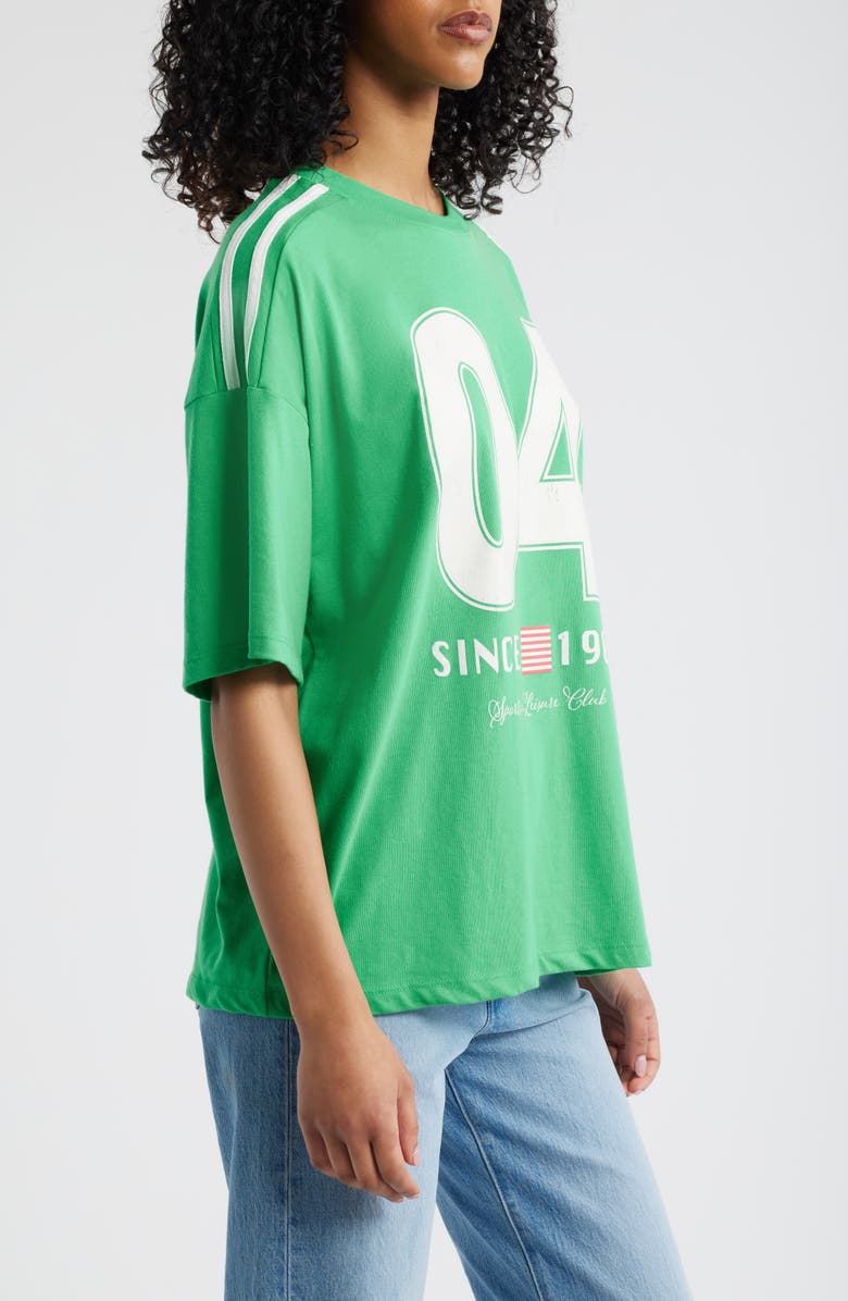 Vinyl Icons 04 Oversize Graphic T-Shirt, Alternate, color, Green