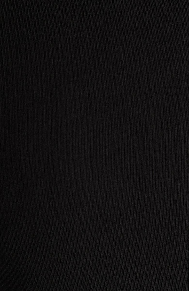 Bottega Veneta Fluid Matte Jersey Topcoat, Alternate, color, 1000 Black