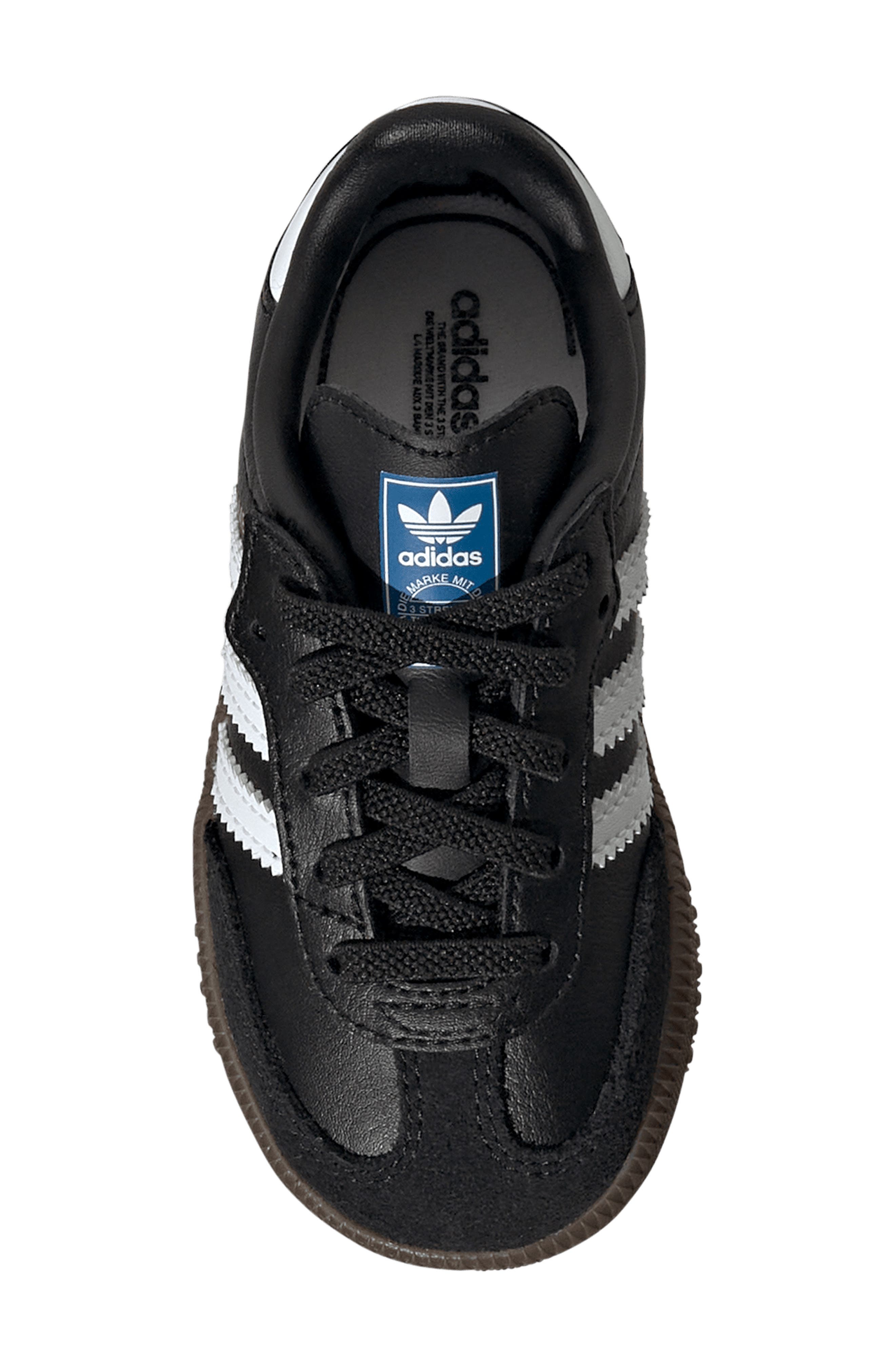 adidas Kids' Samba Sneaker, Alternate, color, Cblack/Ftw