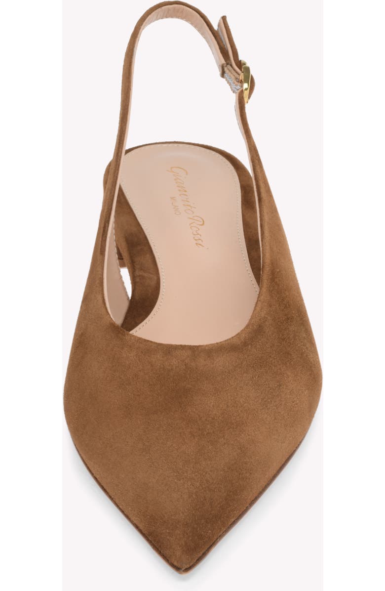 Gianvito Rossi Robbie Sling 05, Alternate, color, Black Patent