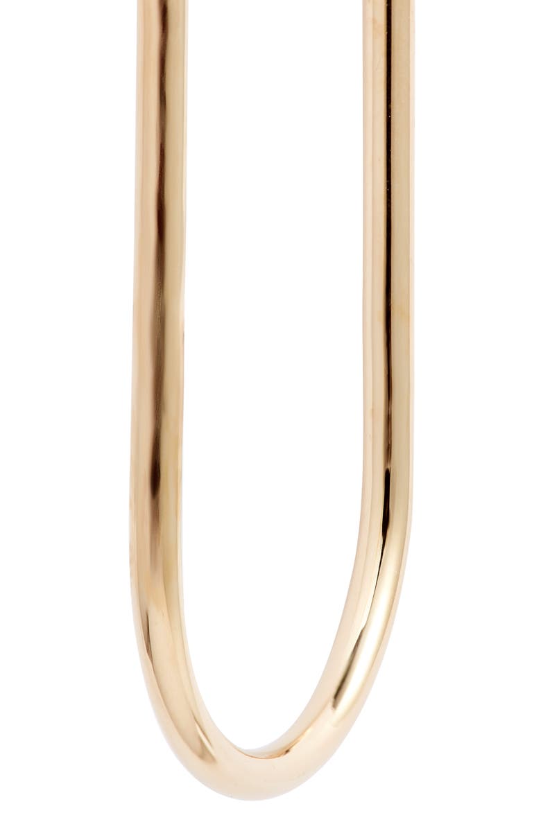 Bony Levy 14K Gold Oblong Hoop Earrings, Alternate, color, 