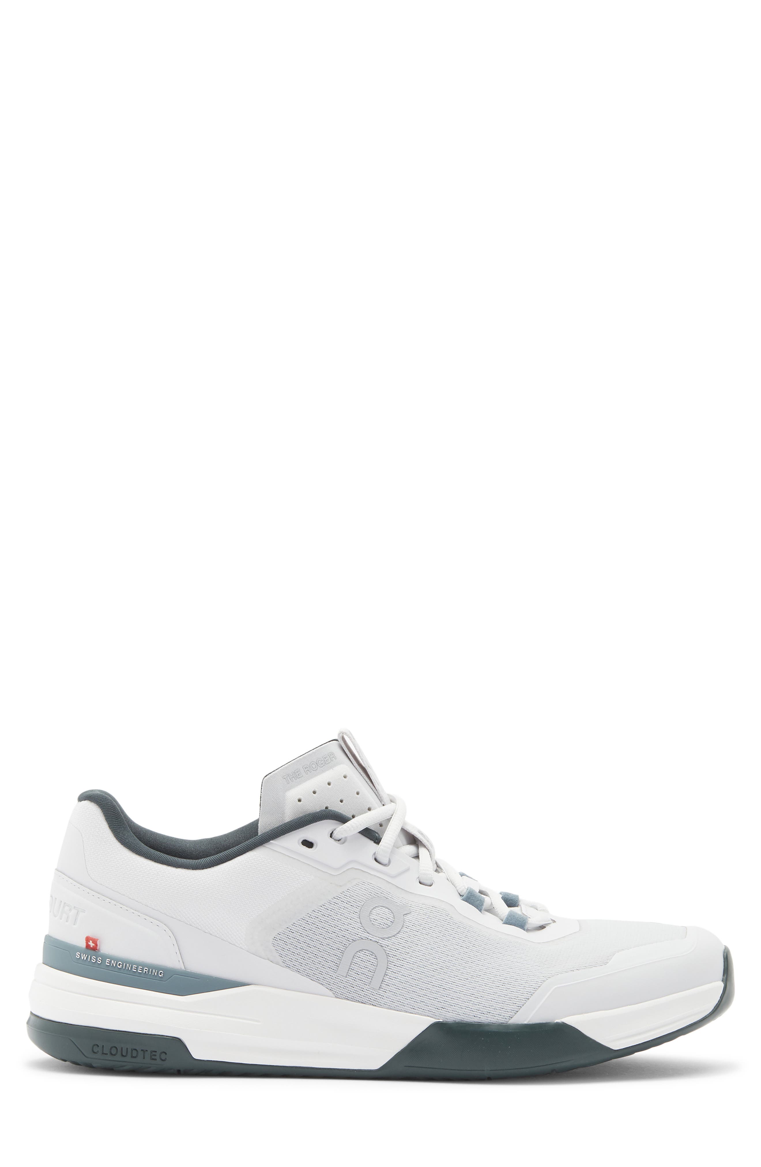 On THE ROGER Adv Pro Tennis Shoe, Alternate, color, Frost/ Evergreen