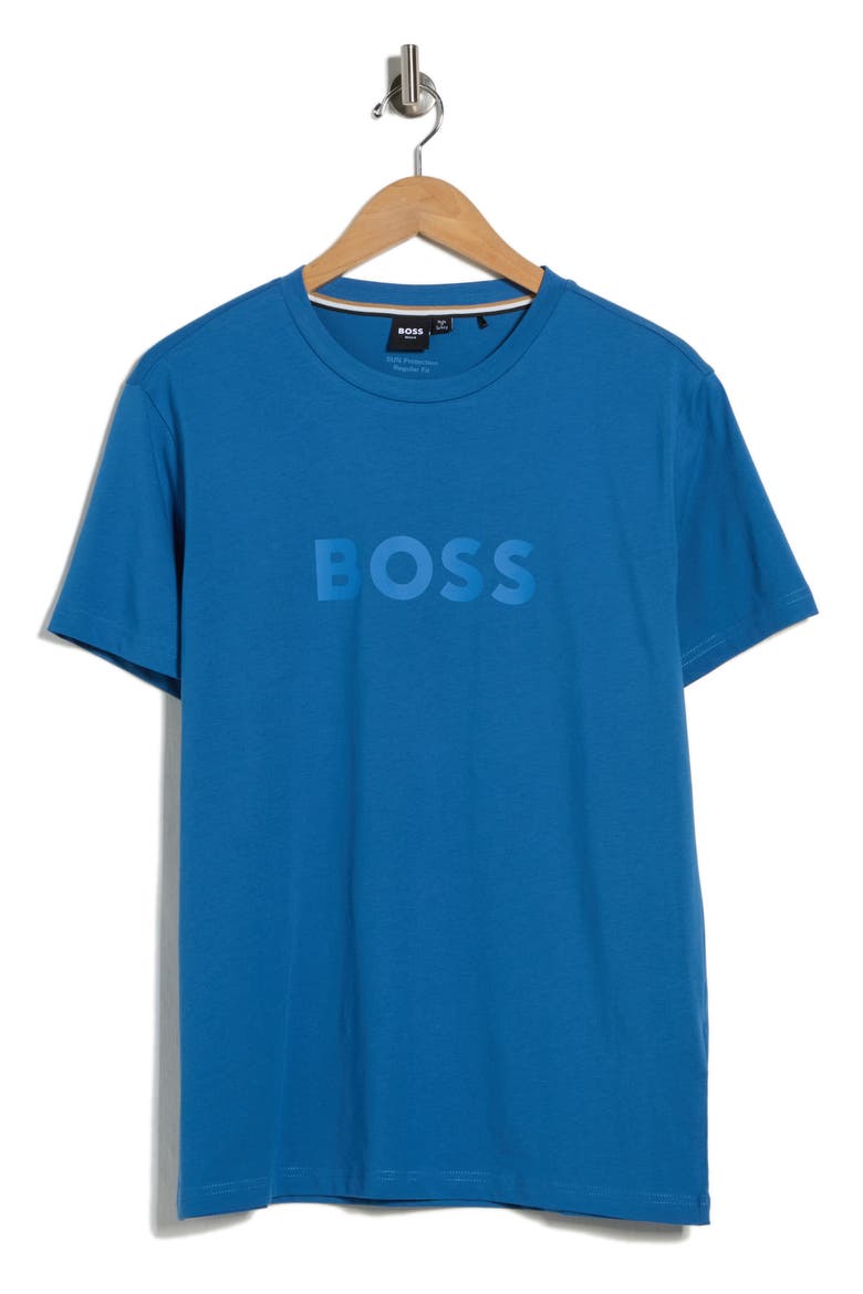 Logo T-Shirt, Alternate, color, BLUE