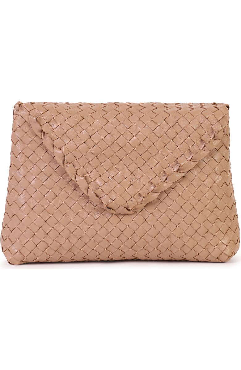 Rafe New York Jamie Envelope Clutch, Main, color, Barley