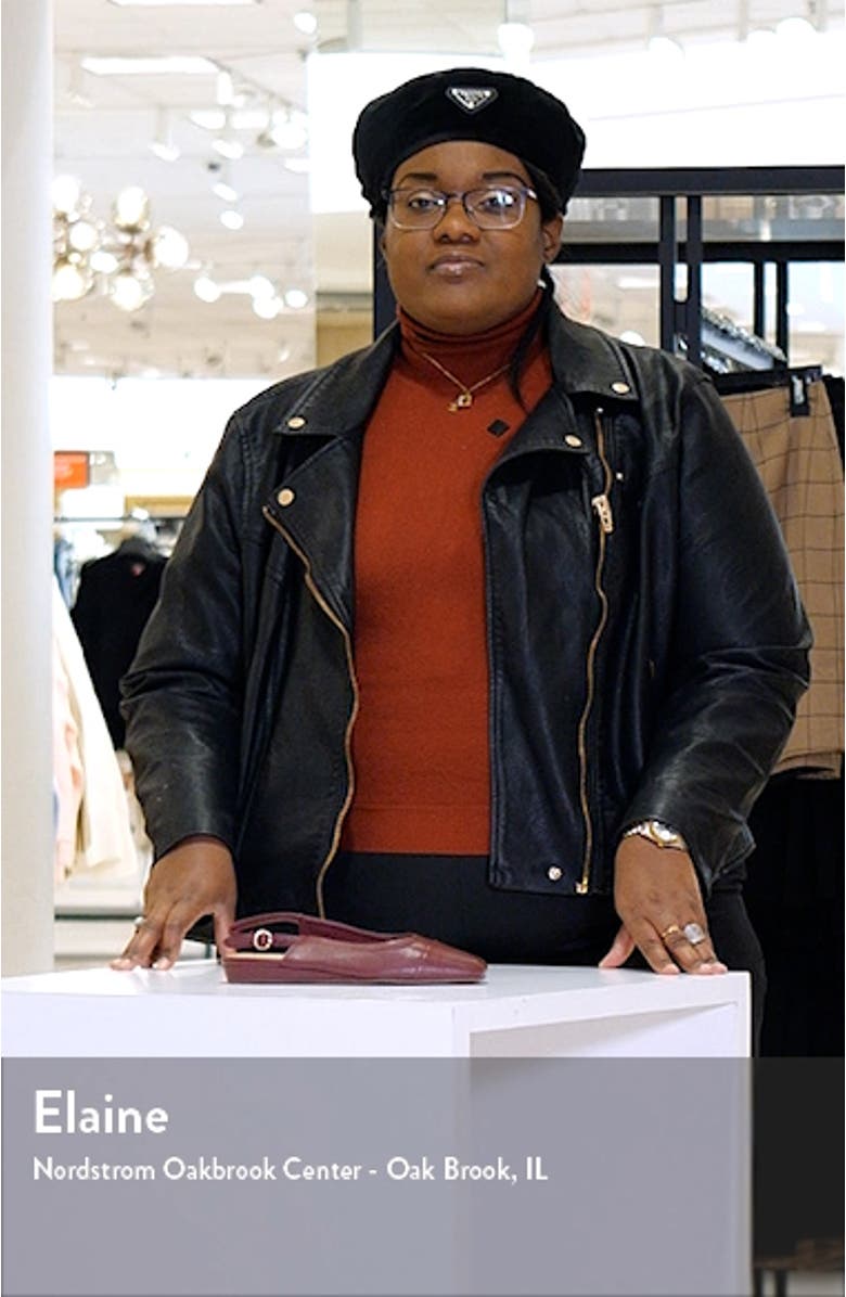 Vittoria Slingback Flat, sales video thumbnail