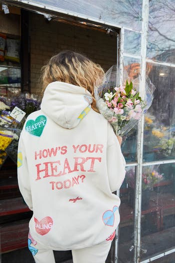THE MAYFAIR GROUP How's Your Heart Hoodie | Nordstrom