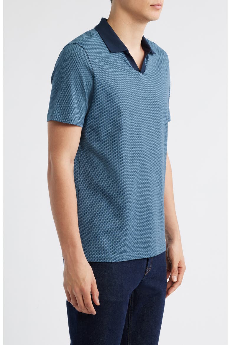 Lake City Johnny Collar Polo, Alternate, color, DARK TEAL