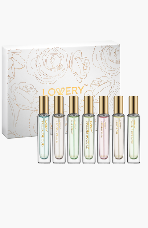 Eau de Parfum 7-Piece Gift Set with Perfume Pouches