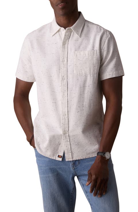Freshwater Short Sleeve Button-Up Shirt