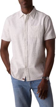 The Normal Brand Freshwater Short Sleeve Button-Up Shirt