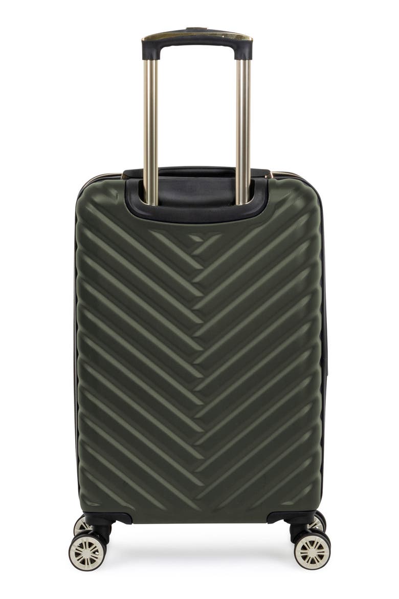 Madison Square 2-Piece Hardside Carry-On Luggage & Backpack Set, Alternate, color, OLIVE
