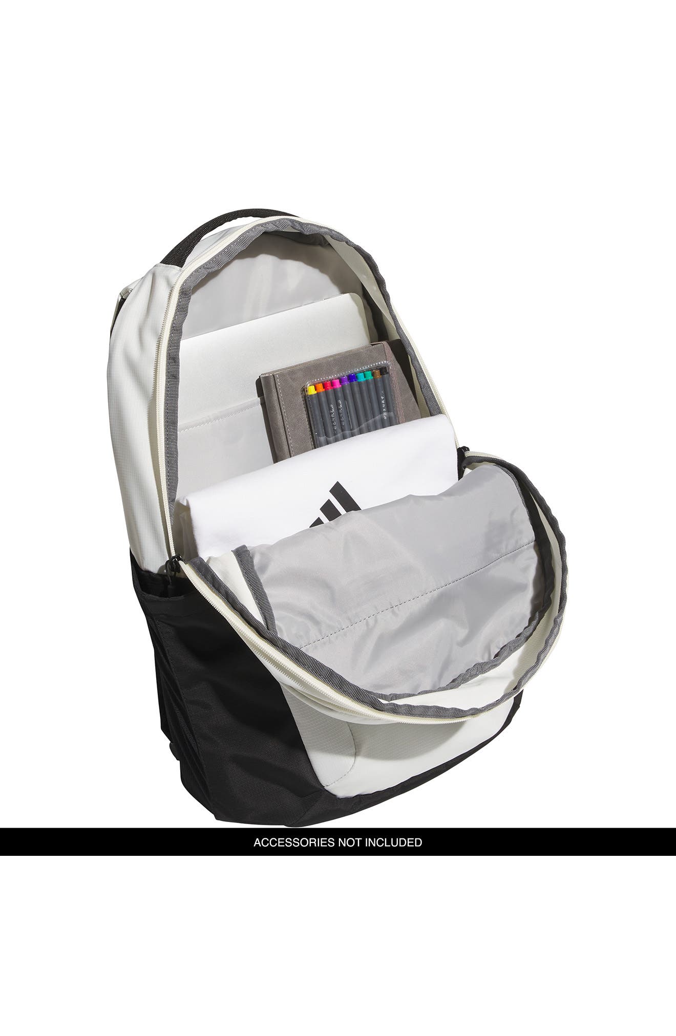 PHNM Backpack, Alternate, color, OFF WHITE/ BLACK