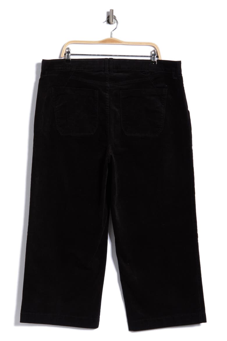 Wyatt Skyrise V-Pocket Ankle Pants, Alternate, color, BK - BLACK