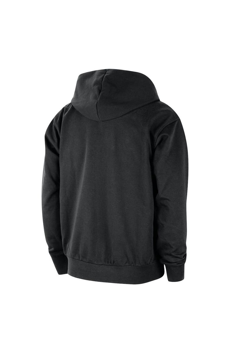 Nike Men's Nike Black Michigan State Spartans Standard Issue Player Performance Full-Zip Hoodie, Alternate, color, 