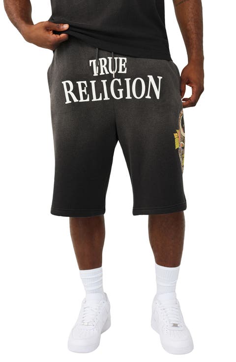 Floral Snake Mikey Cotton Blend Sweat Shorts