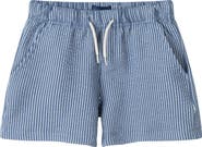 Andy & Evan Kids' Stripe Seersucker Drawstring Shorts